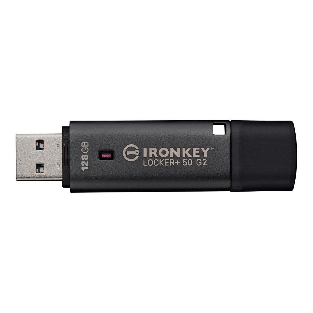 Kingston 128GB Ironkey Locker+ 50 G2 USB3.2 Black Kingston 128GB Ironkey Locker+ 50 G2 USB3.2 Black