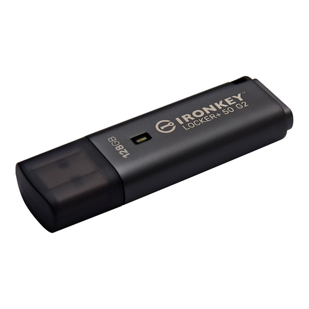Kingston 128GB Ironkey Locker+ 50 G2 USB3.2 Black Kingston 128GB Ironkey Locker+ 50 G2 USB3.2 Black