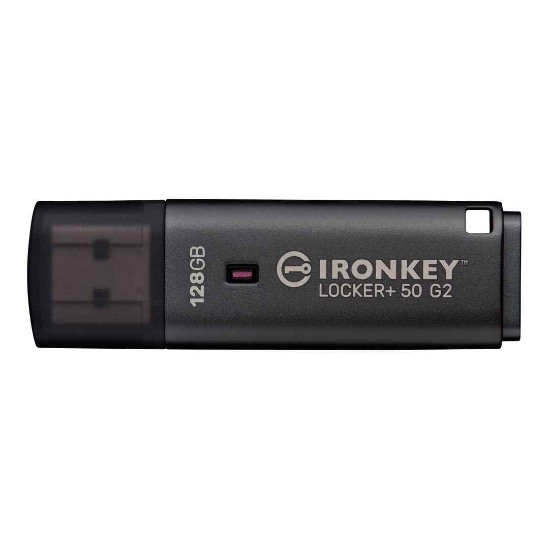 Kingston 128GB Ironkey Locker+ 50 G2 USB3.2 Black Kingston 128GB Ironkey Locker+ 50 G2 USB3.2 Black