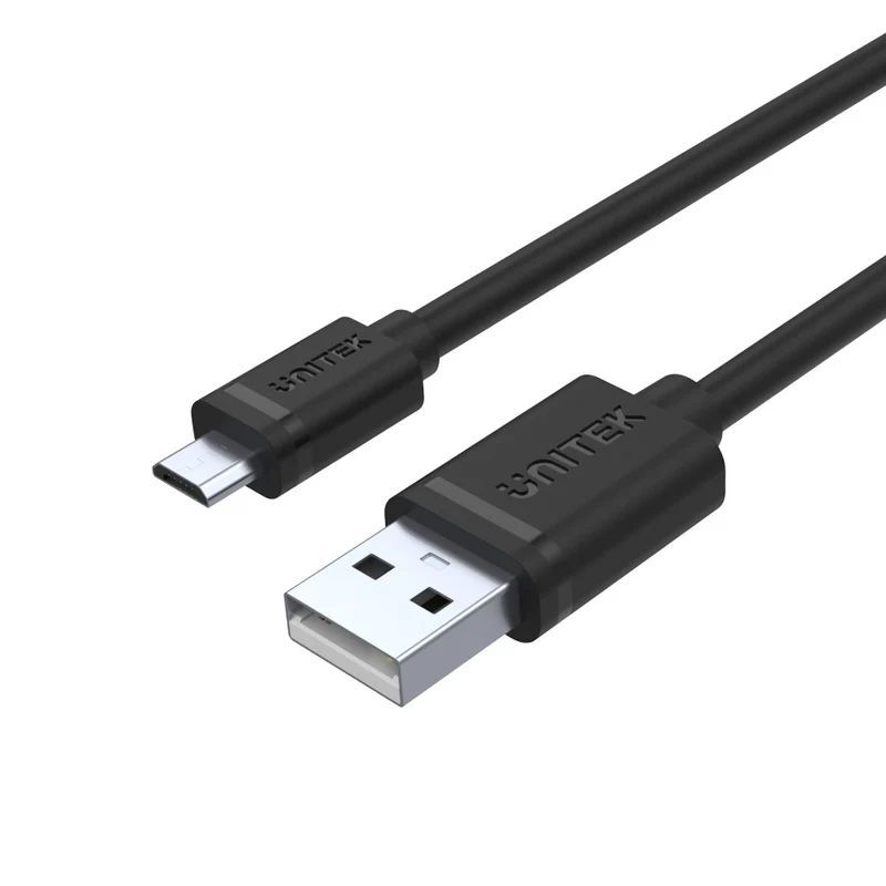 Unitek USB 2.0 to Micro USB Charging Cable 1,5m Black Unitek USB 2.0 to Micro USB Charging Cable 1,5m Black