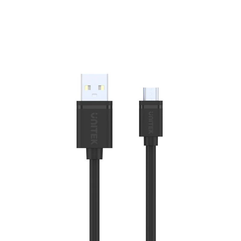 Unitek USB 2.0 to Micro USB Charging Cable 1,5m Black Unitek USB 2.0 to Micro USB Charging Cable 1,5m Black