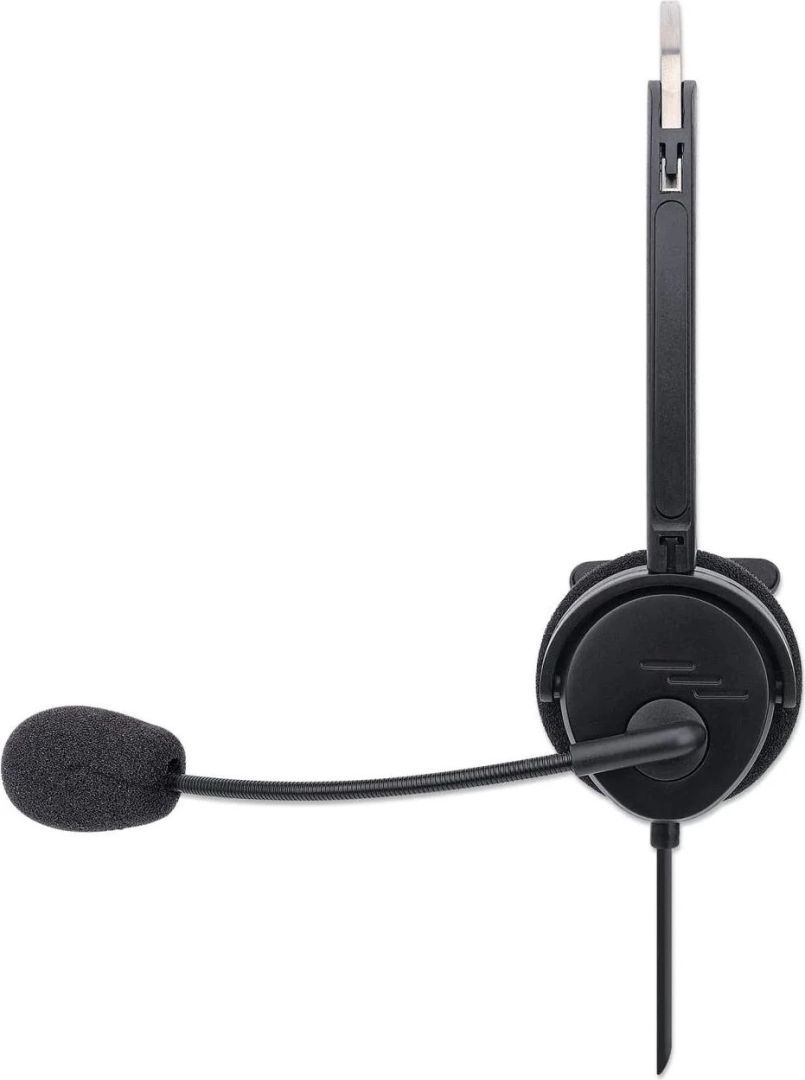 Manhattan Mono USB Headset Black Manhattan Mono USB Headset Black
