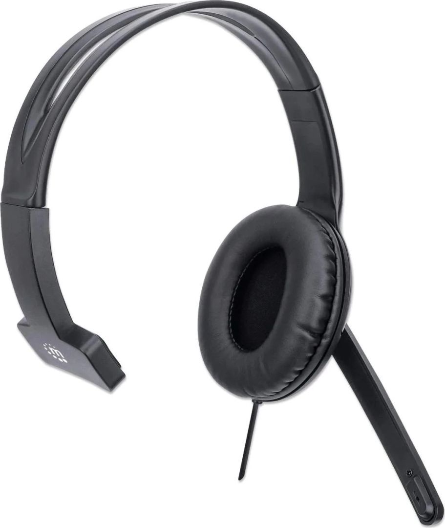 Manhattan Mono USB Headset Black Manhattan Mono USB Headset Black
