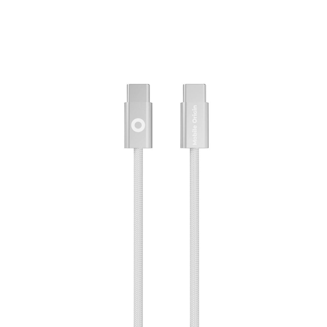 Mobile Origin CB11 60W UltraSlim USB-C to USB-C Cable 1m White Mobile Origin CB11 60W UltraSlim USB-C to USB-C Cable 1m White