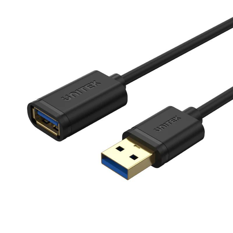 Unitek USB 3.0 Extension Cable 0,5m Black Unitek USB 3.0 Extension Cable 0,5m Black