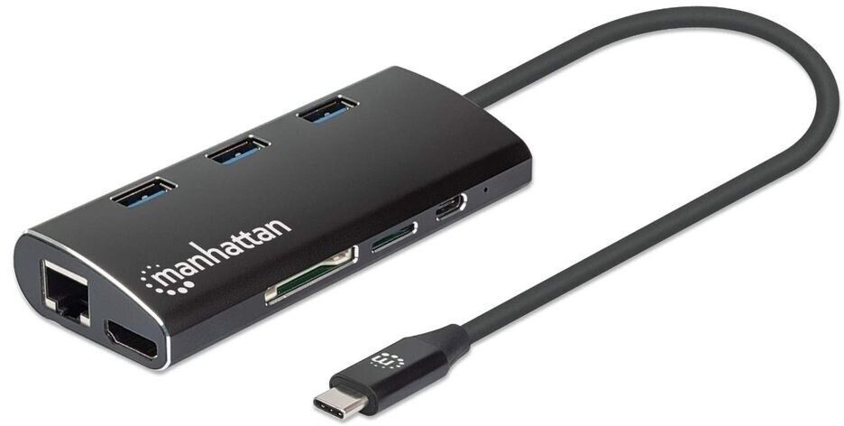 Manhattan SuperSpeed USB-C Multiport Adapter Manhattan SuperSpeed USB-C Multiport Adapter