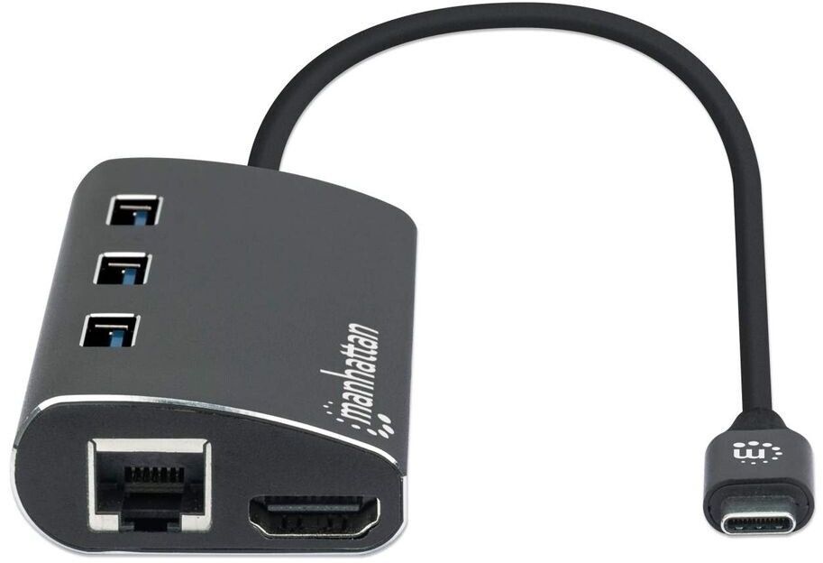 Manhattan SuperSpeed USB-C Multiport Adapter Manhattan SuperSpeed USB-C Multiport Adapter