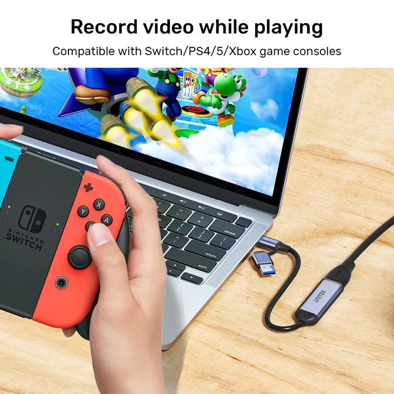 Unitek HDMI to USB-C/A Video Capture Card Unitek HDMI to USB-C/A Video Capture Card