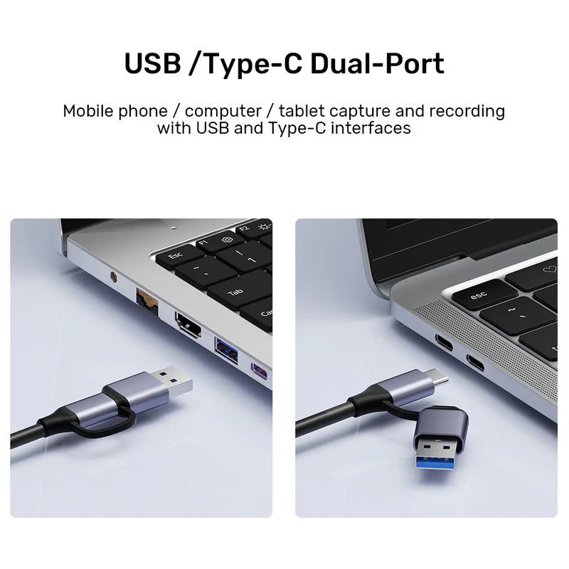 Unitek HDMI to USB-C/A Video Capture Card Unitek HDMI to USB-C/A Video Capture Card