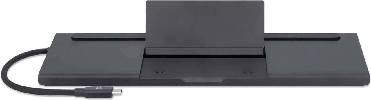 Manhattan USB-C 11-in-1 Triple Monitor Docking Station with MST Manhattan USB-C 11-in-1 Triple Monitor Docking Station with MST