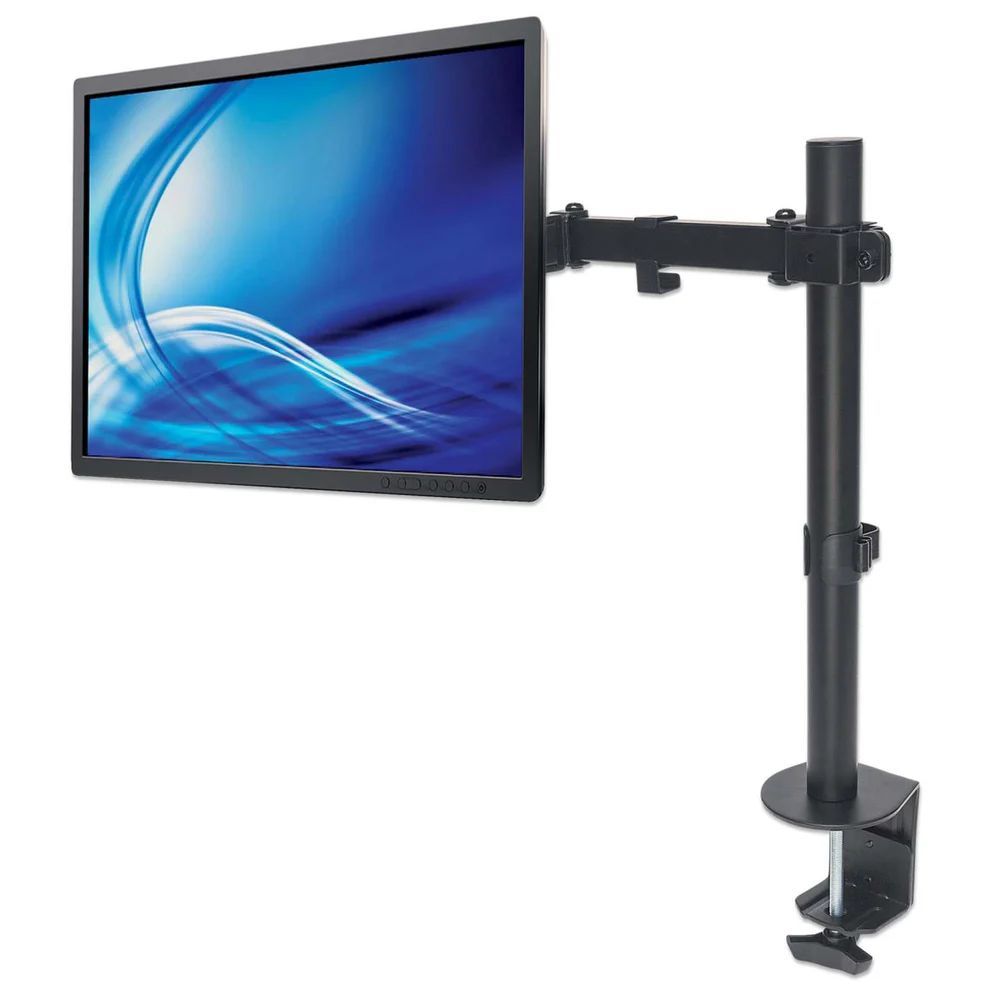 Manhattan Universal Monitor Mount with Double-Link Swing Arm 13"-32" Black Manhattan Universal Monitor Mount with Double-Link Swing Arm 13"-32" Black