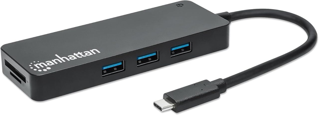 Manhattan 3-Port USB 3.0 HUB Black Manhattan 3-Port USB 3.0 HUB Black