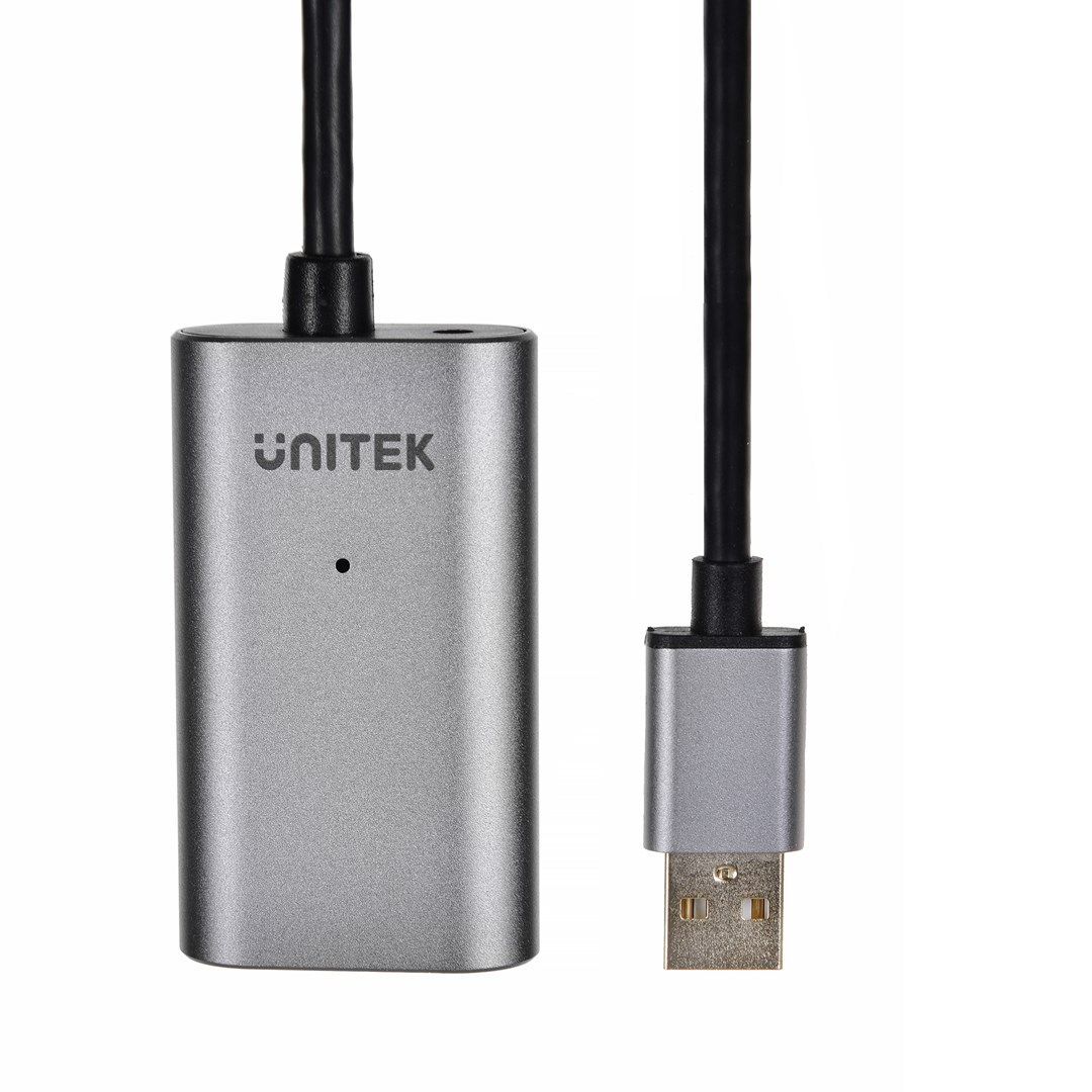 Unitek Y-271 USB cable 5m USB 2.0 USB A Grey Unitek Y-271 USB cable 5m USB 2.0 USB A Grey
