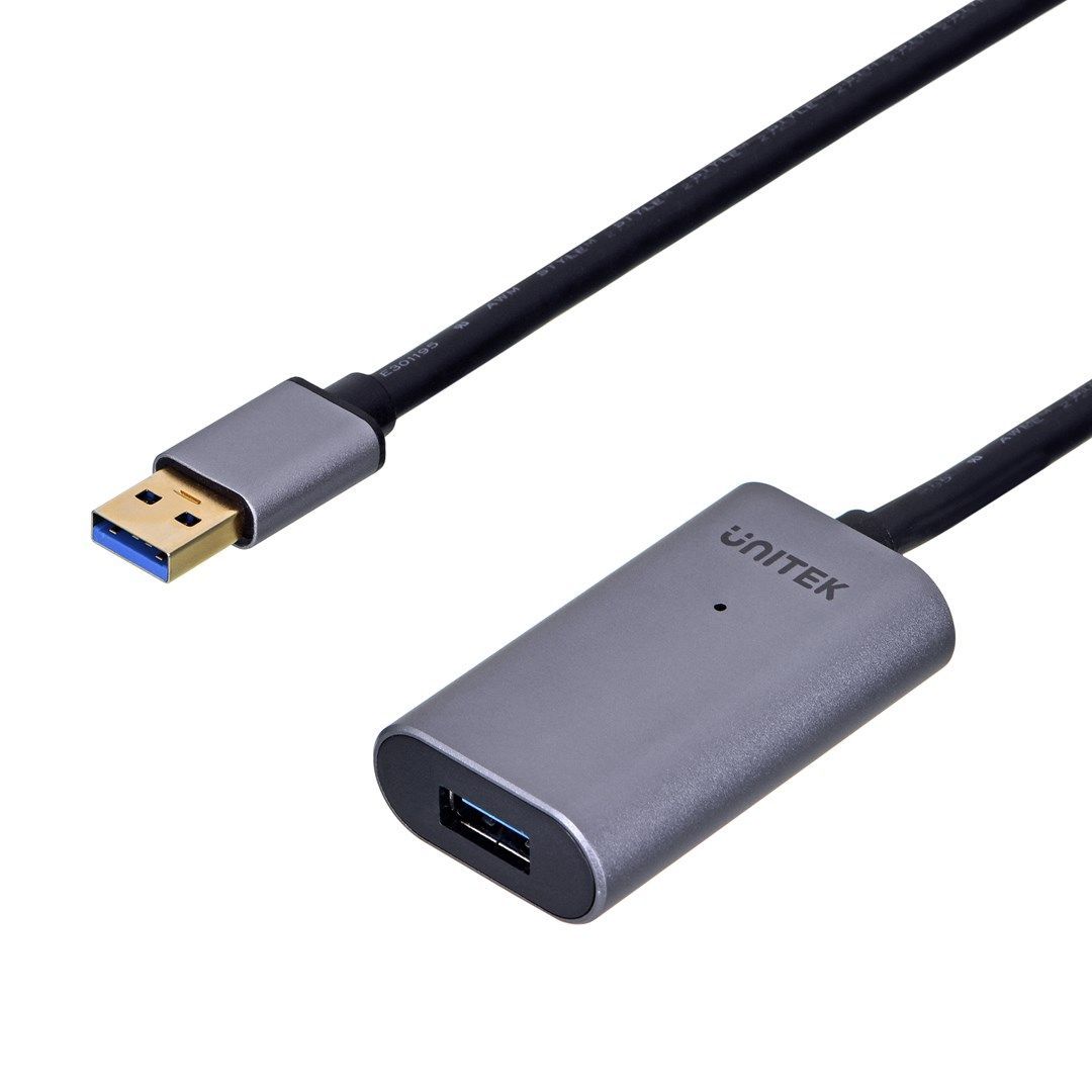 Unitek Y-271 USB cable 5m USB 2.0 USB A Grey Unitek Y-271 USB cable 5m USB 2.0 USB A Grey