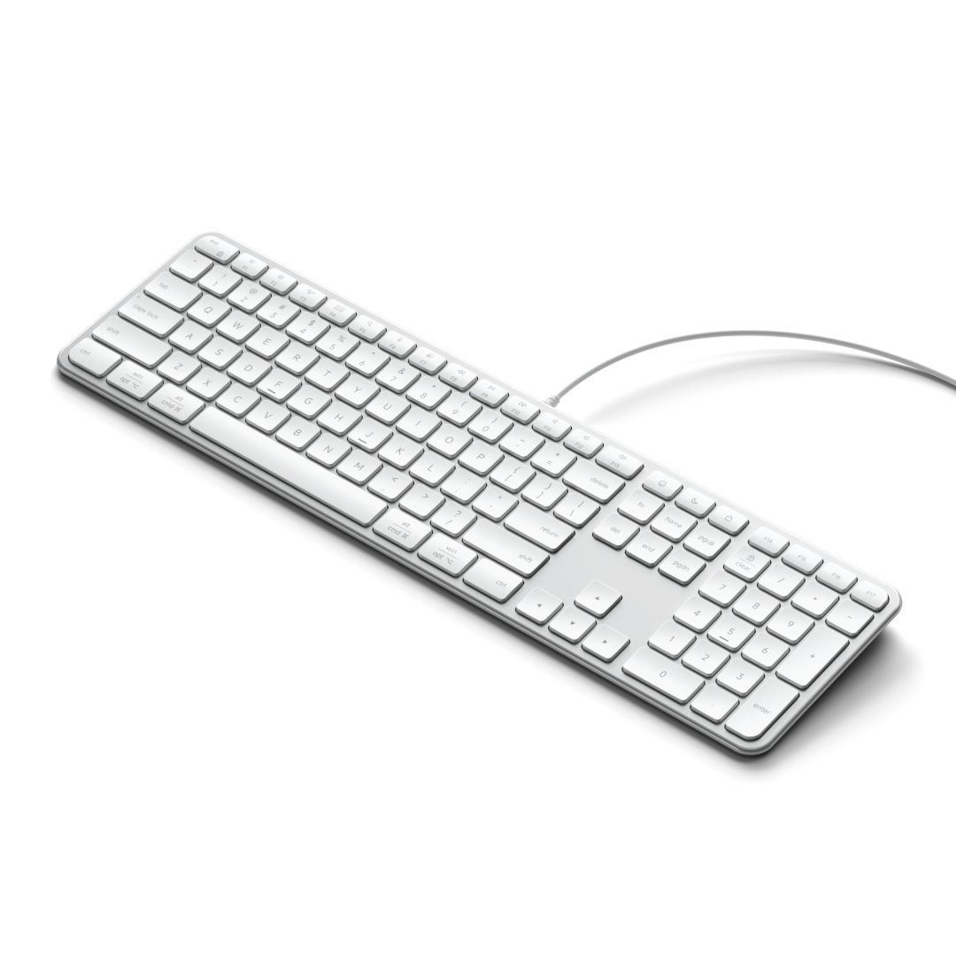 Satechi Slim LX3 Wired Keyboard Silver US Satechi Slim LX3 Wired Keyboard Silver US