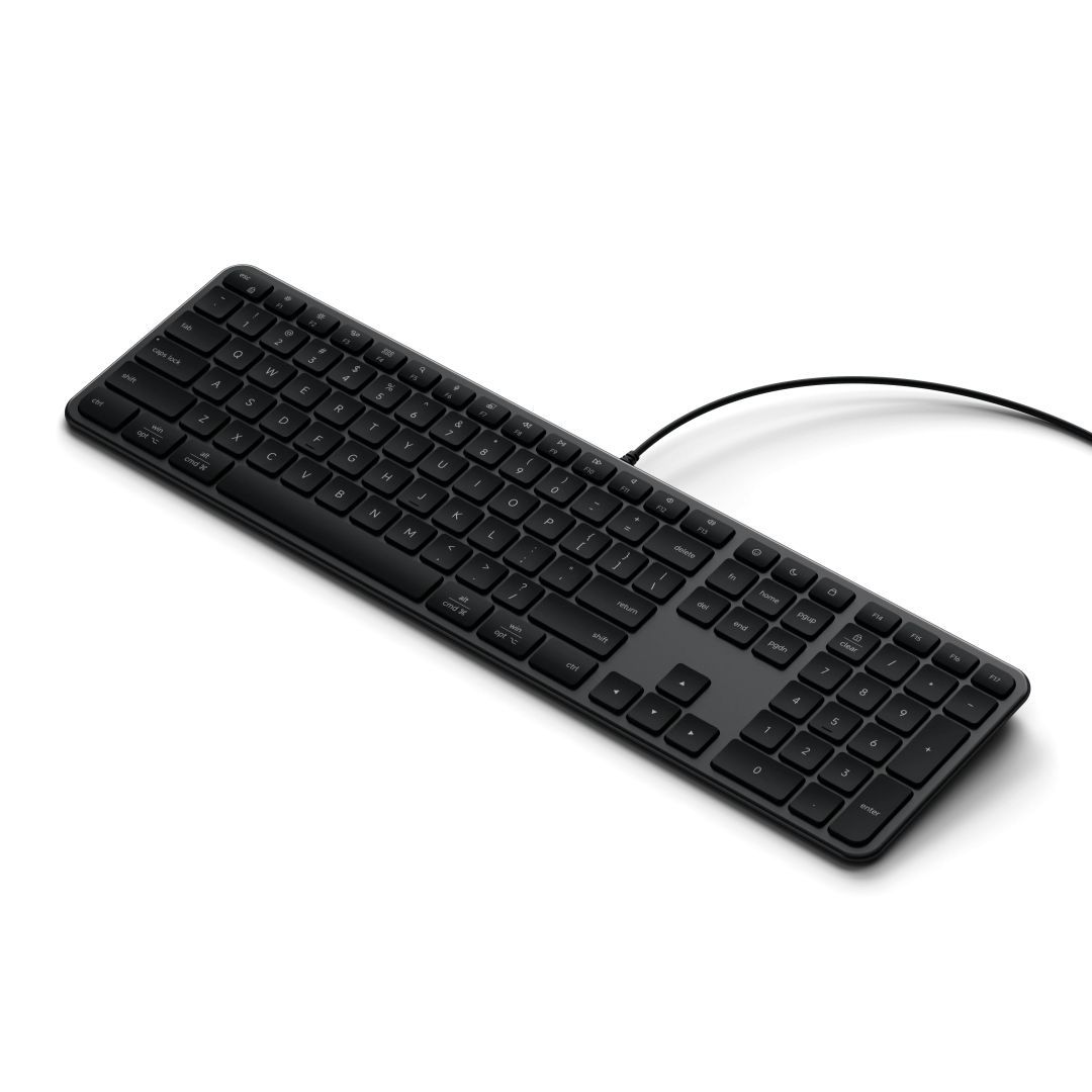 Satechi Slim LX3 Wired Keyboard Space Black US Satechi Slim LX3 Wired Keyboard Space Black US