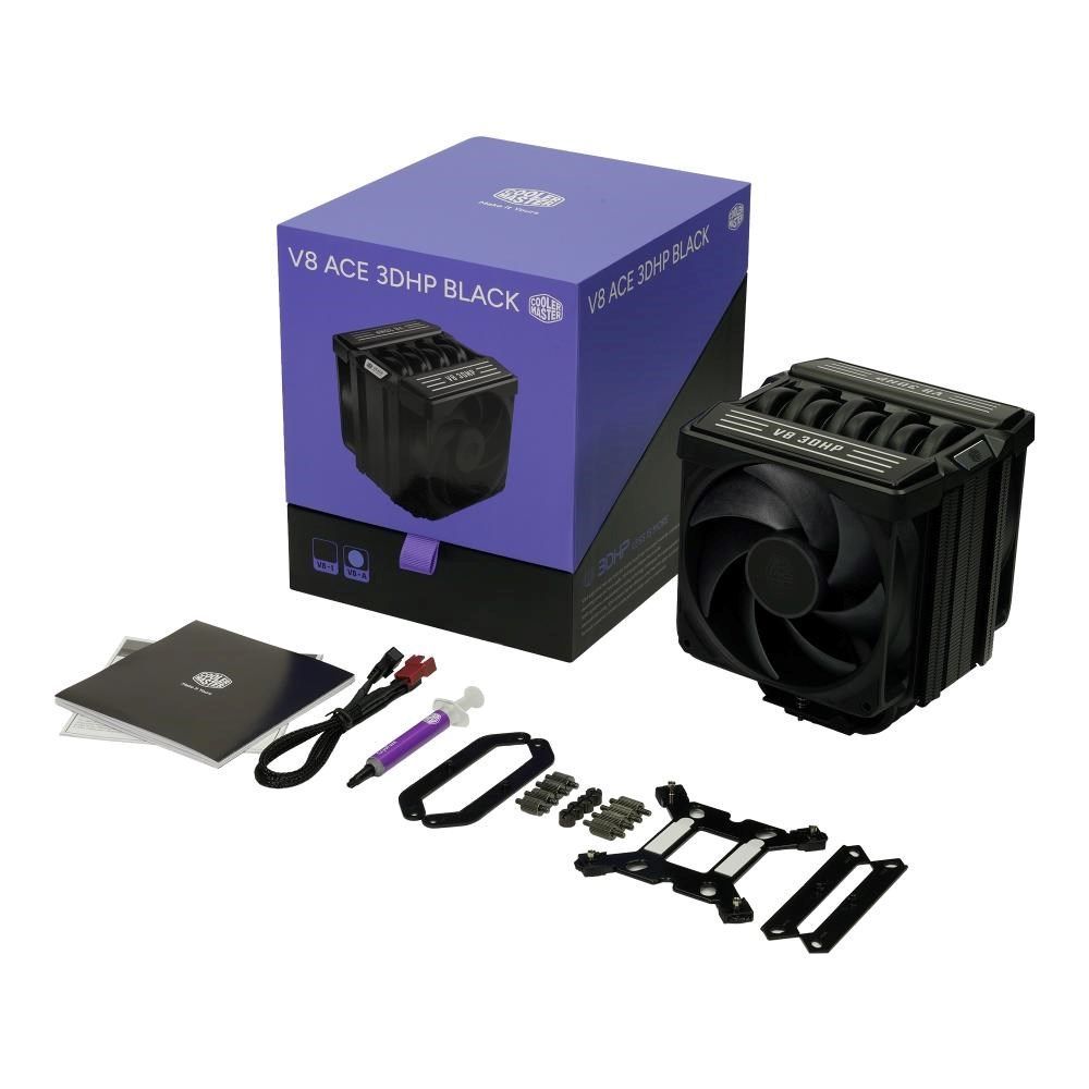 Cooler Master V8 ACE 3DHP CPU Cooler Black Cooler Master V8 ACE 3DHP CPU Cooler Black