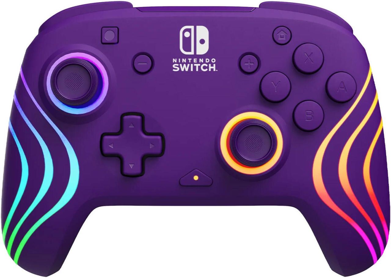 PDP Afterglow Wave Wireless Controller for Nintendo Switch 2 Purple