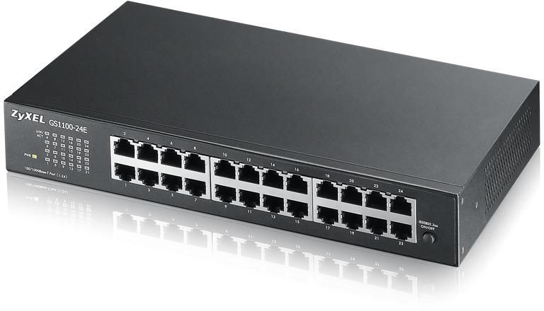 ZyXEL GS1100-24ES-EU0101F 24-port GbE Unmanaged Switch
