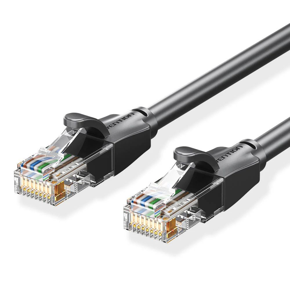 Vention CAT6 UTP Patch Cable 5m Black Vention CAT6 UTP Patch Cable 5m Black