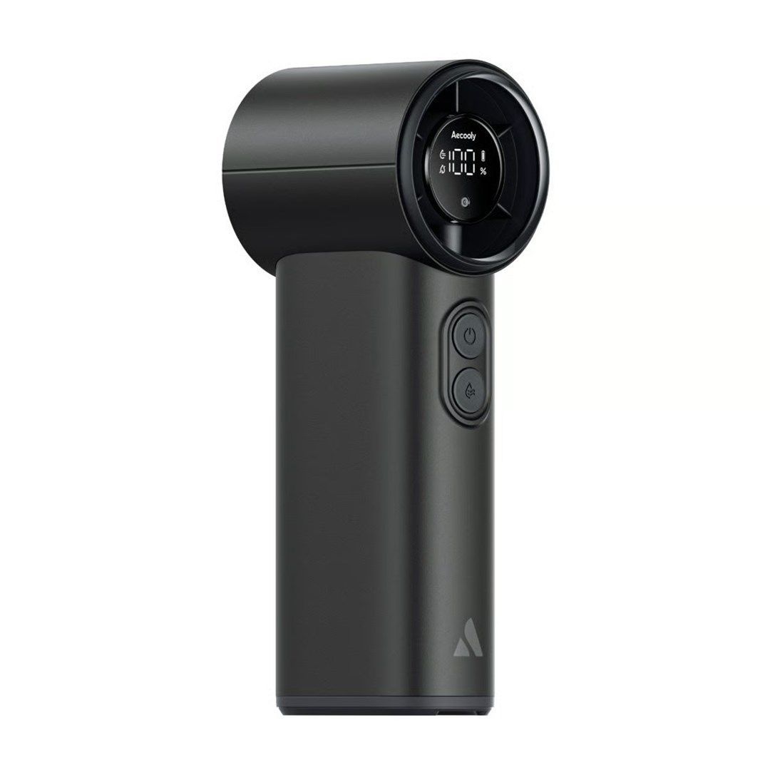 Aecooly Cold Air Pro Portable Handheld Fan Black