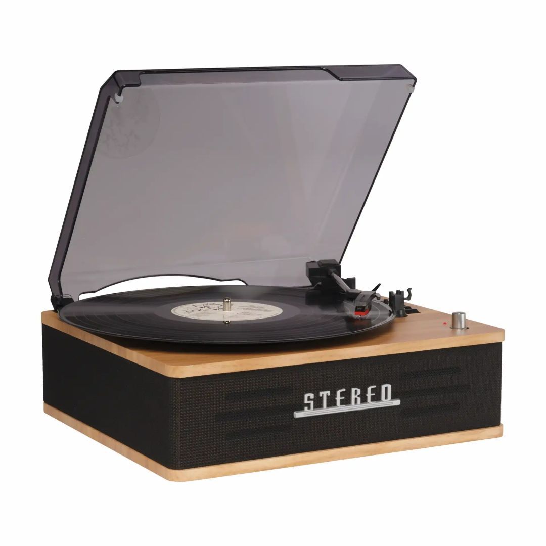 Denver VPB-262LW Retro turntable with Bluetooth & built-in speakers