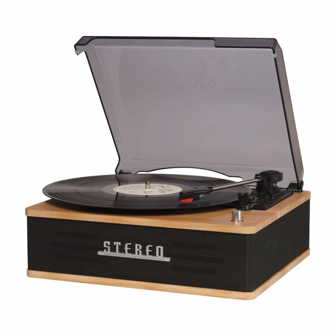 Denver VPB-262LW Retro turntable with Bluetooth & built-in speakers