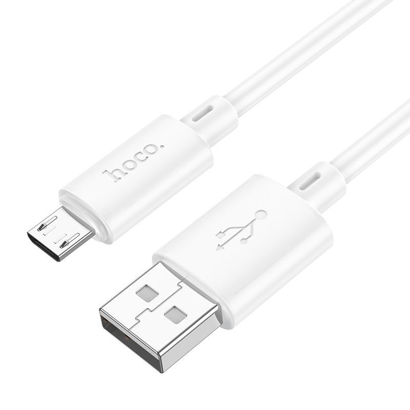 Hoco X107 USB-A to micro-USB 2,4A cable 1m White