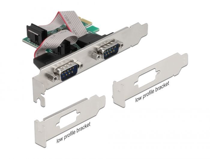 DeLock PCI Express Card to 2x Serial RS-232 DeLock PCI Express Card to 2x Serial RS-232