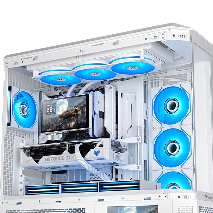 Thermaltake ST360 Ultra ARGB Sync AIO Liquid Cooler Snow Thermaltake ST360 Ultra ARGB Sync AIO Liquid Cooler Snow