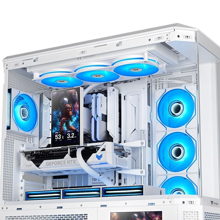 Thermaltake ST360 Ultra ARGB Sync AIO Liquid Cooler Snow Thermaltake ST360 Ultra ARGB Sync AIO Liquid Cooler Snow