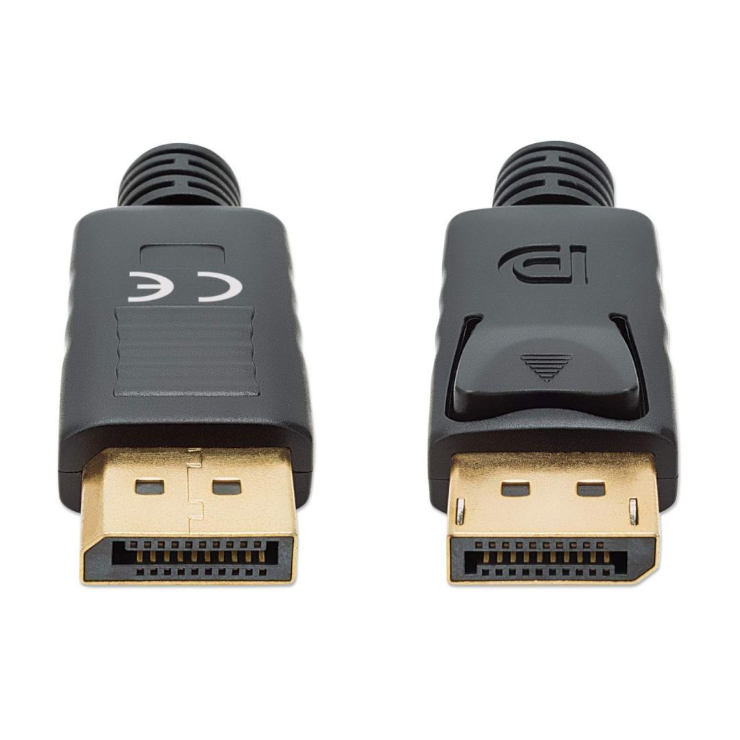 Manhattan 8K@60Hz DisplayPort 1.4 male/male Cable 3m Black