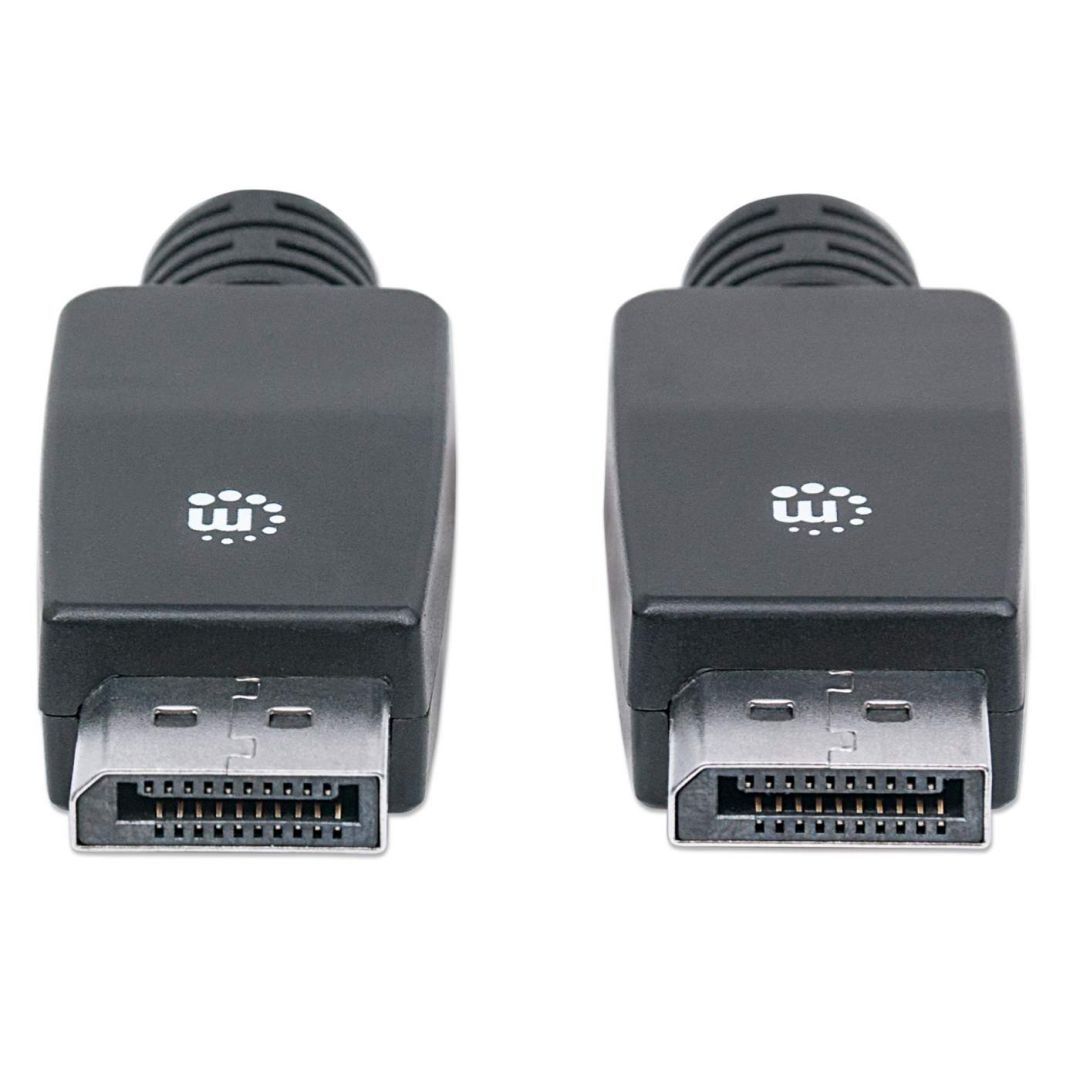 Manhattan 4K@60Hz DisplayPort 1.2 male/male Cable 10m Black
