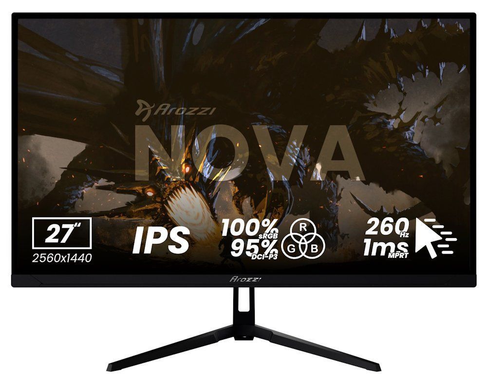 Arozzi 27" Nova 27T2K2600 IPS LED