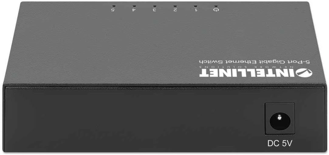 Intellinet 5-Port Switch Black