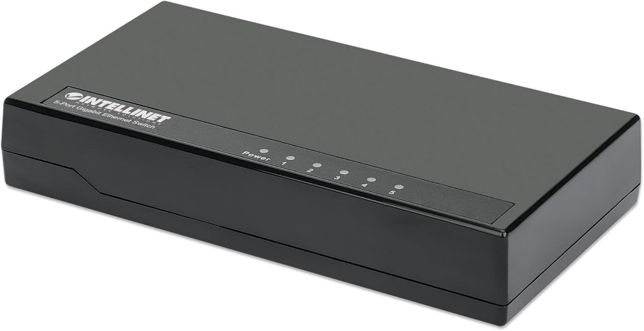 Intellinet 5-Port Switch Black