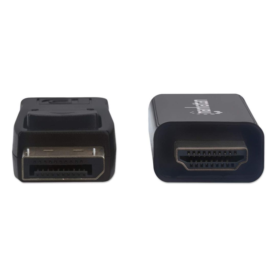 Manhattan 1080p DisplayPort 1.1 to HDMI 1.2 male/male Cable 1m Black Manhattan 1080p DisplayPort 1.1 to HDMI 1.2 male/male Cable 1m Black