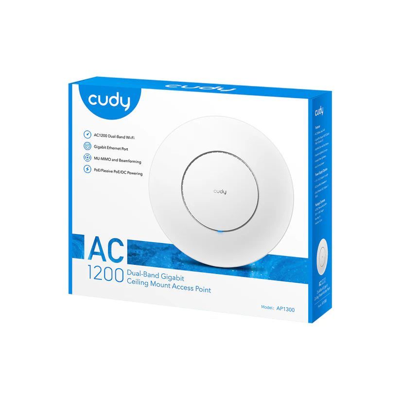 Cudy AP1300_P AC1200 Gigabit Wi-Fi Access Point