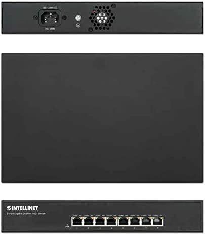Intellinet 8-Port PoE Switch Black Intellinet 8-Port PoE Switch Black
