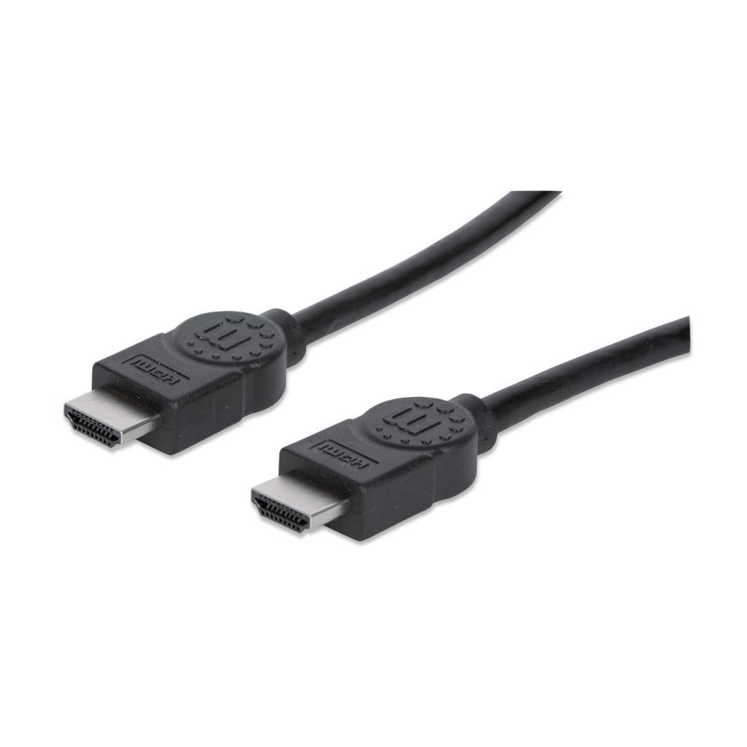 Manhattan 4K@30Hz High Speed HDMI Cable with Ethernet 1m Black