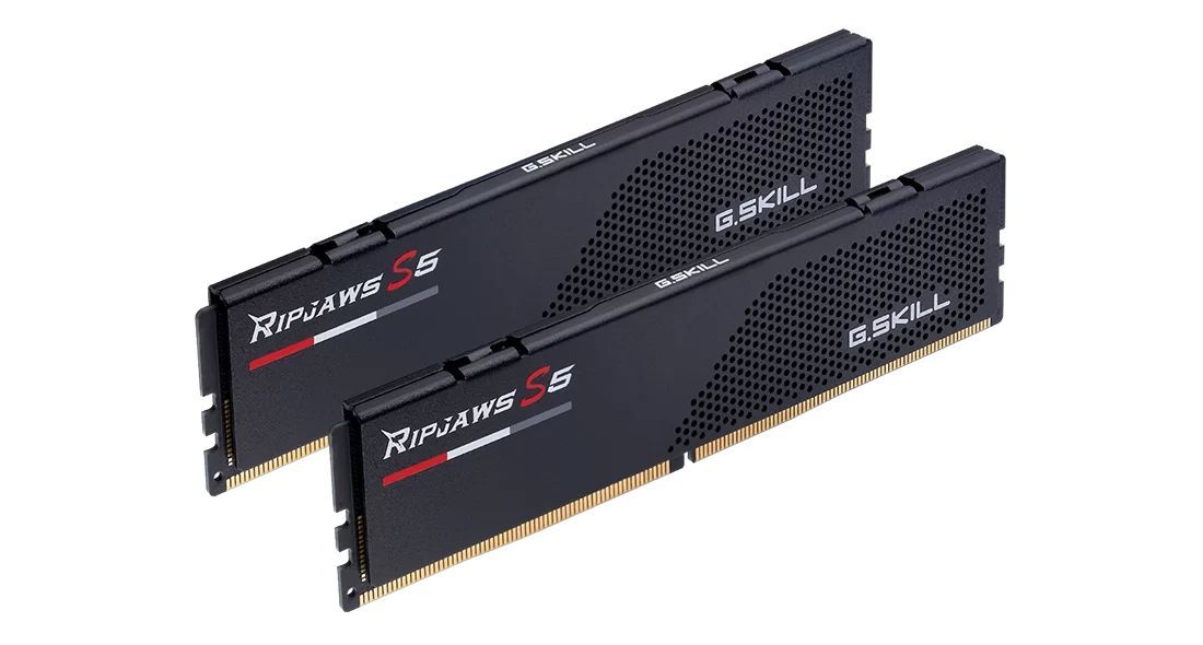 G.SKILL 48GB DDR5 6400MHz Kit(2x24GB) Ripjaws S5 Black G.SKILL 48GB DDR5 6400MHz Kit(2x24GB) Ripjaws S5 Black
