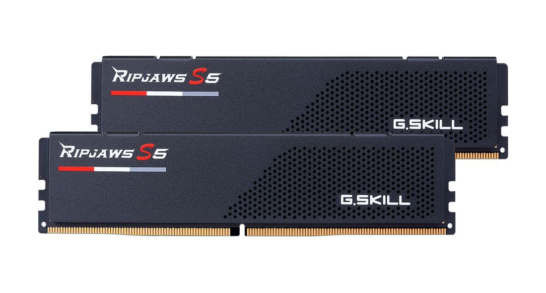 G.SKILL 48GB DDR5 6400MHz Kit(2x24GB) Ripjaws S5 Black G.SKILL 48GB DDR5 6400MHz Kit(2x24GB) Ripjaws S5 Black