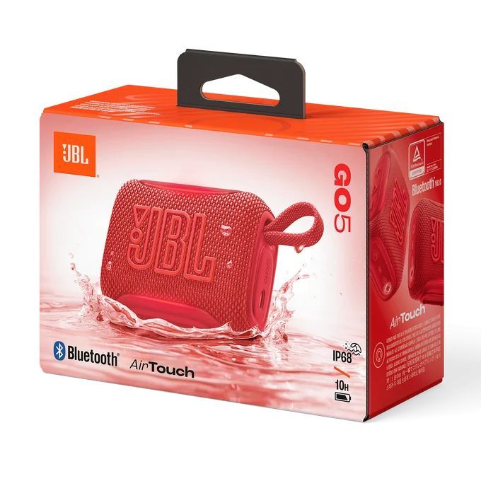 JBL Go 5 Bluetooth Speaker Red JBL Go 5 Bluetooth Speaker Red