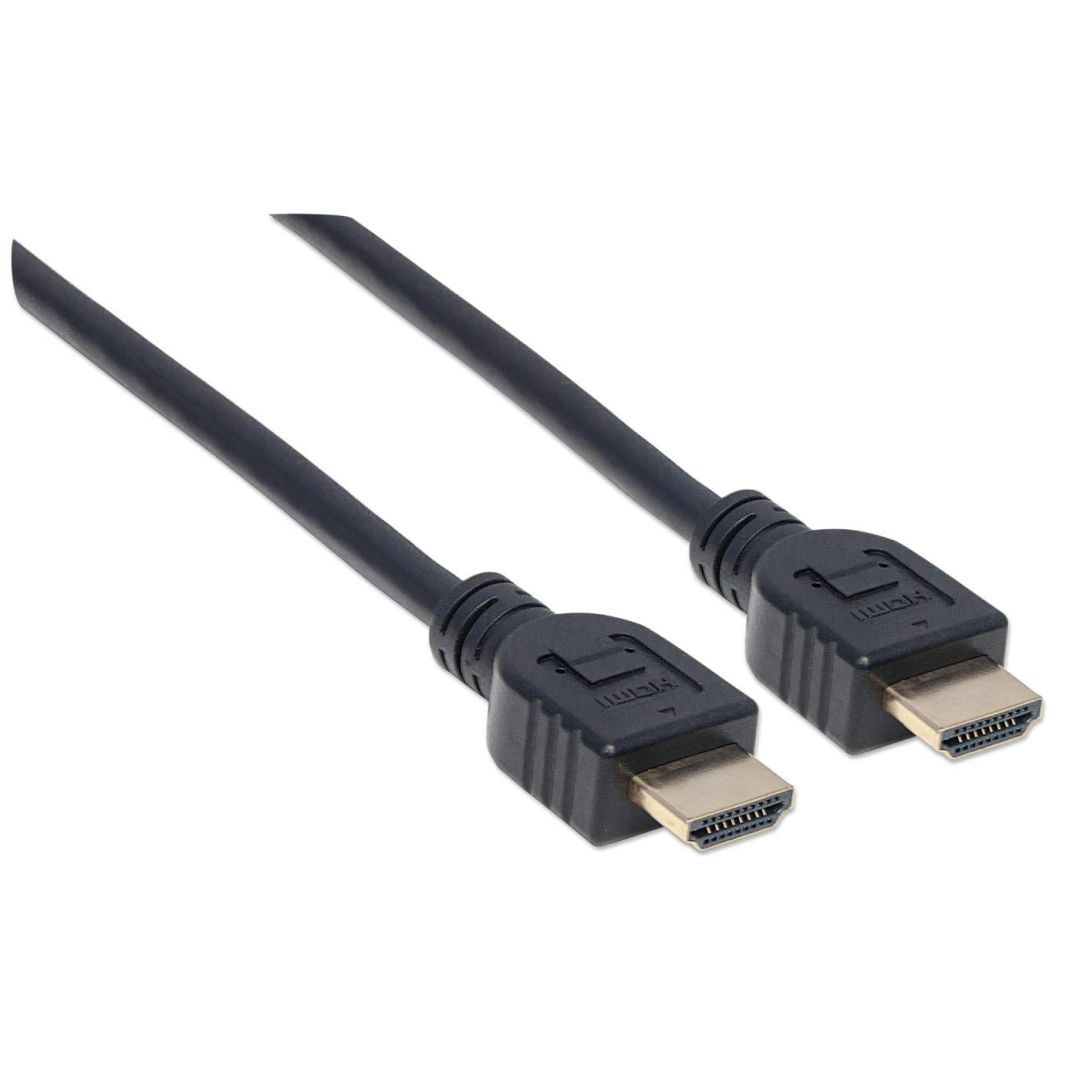 Manhattan CL3 In-Wall 4K@60Hz High Speed HDMI Cable with Ethernet 1m Black Manhattan CL3 In-Wall 4K@60Hz High Speed HDMI Cable with Ethernet 1m Black