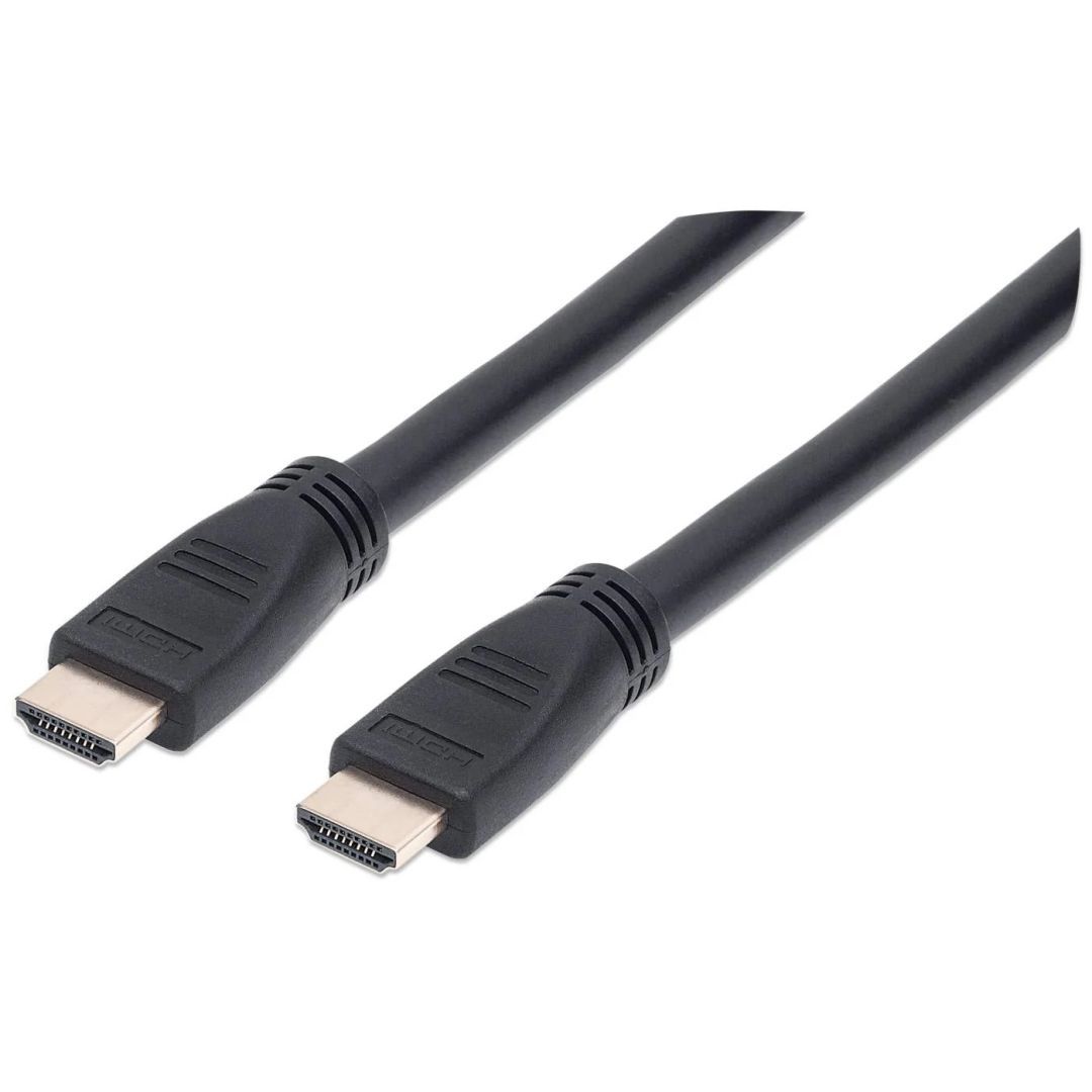 Manhattan CL3 In-Wall 4K@60Hz High Speed HDMI Cable with Ethernet 10m Black Manhattan CL3 In-Wall 4K@60Hz High Speed HDMI Cable with Ethernet 10m Black