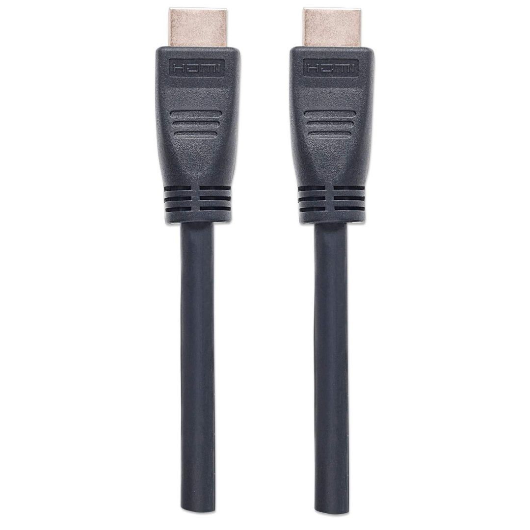 Manhattan CL3 In-Wall 4K@60Hz High Speed HDMI Cable with Ethernet 8m Black Manhattan CL3 In-Wall 4K@60Hz High Speed HDMI Cable with Ethernet 8m Black