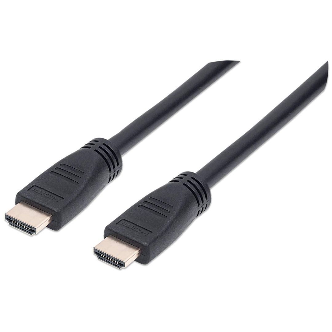 Manhattan CL3 In-Wall 4K@60Hz High Speed HDMI Cable with Ethernet 8m Black Manhattan CL3 In-Wall 4K@60Hz High Speed HDMI Cable with Ethernet 8m Black