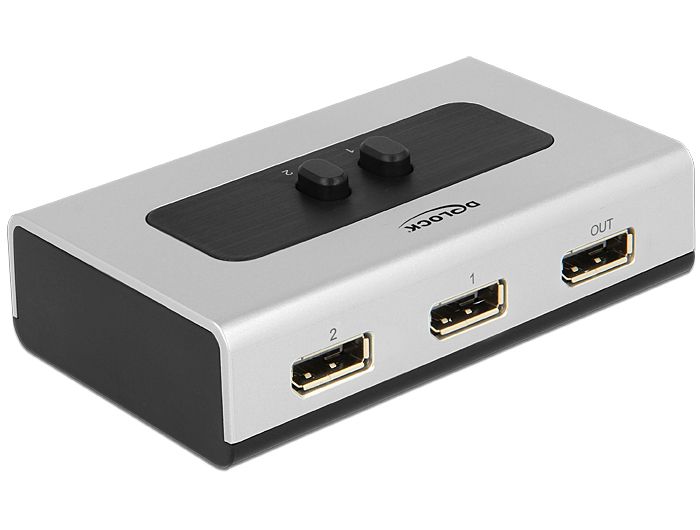 DeLock Switch Displayport 1.1 2 port manual DeLock Switch Displayport 1.1 2 port manual
