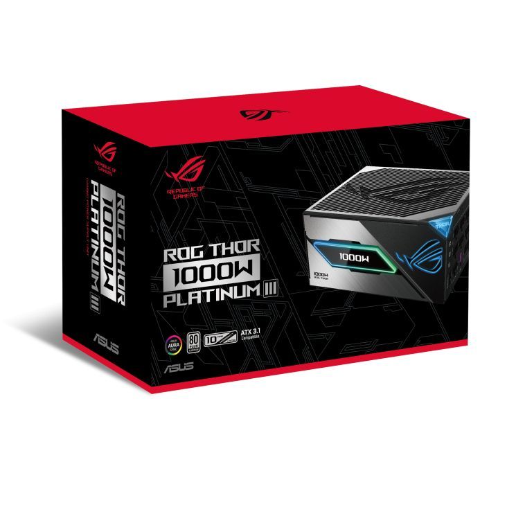 Asus 1000W 80+ Platinum III ROG Thor Equalizer Asus 1000W 80+ Platinum III ROG Thor Equalizer