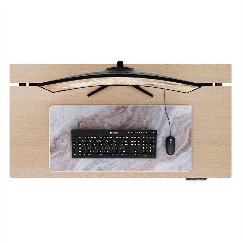 Arozzi Zona XL Egérpad White Marble